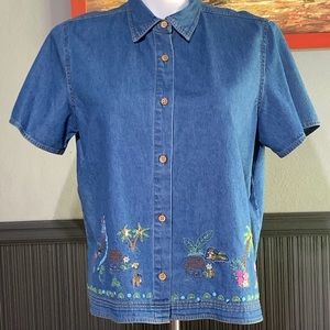 Lemon Grass Vintage Shirt SZ. -XL